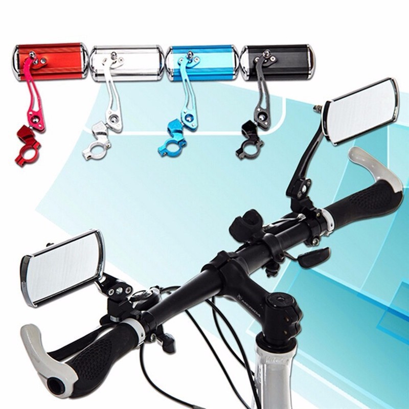 Adjustable Bicycle Mirror / A Pair of Handlebar Aluminum Alloy 360
