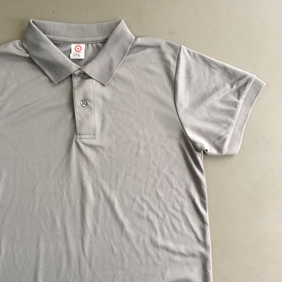 Target Drifit Polo Shirt (Gray) Shopee Philippines