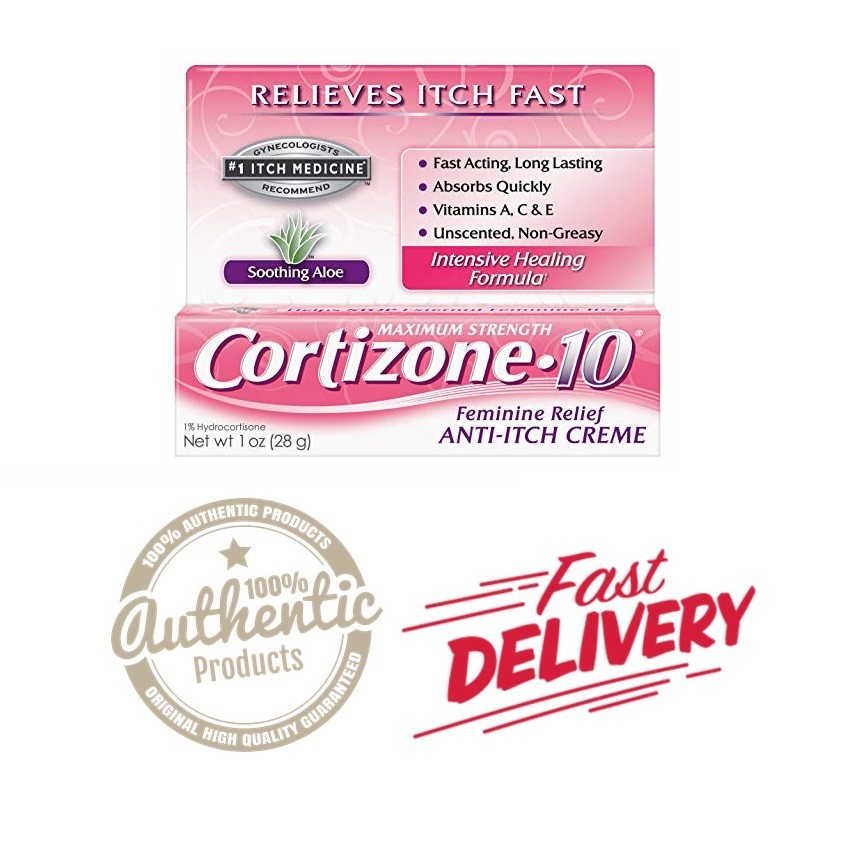 Cortizone10 AntiItch Cream for Vaginal Yeast Infection Shopee