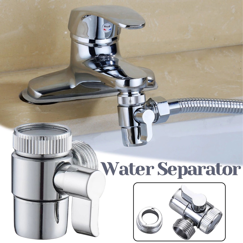 Switch Faucet Adapter Kitchen Sink Splitter Diverter Valve Water Tap