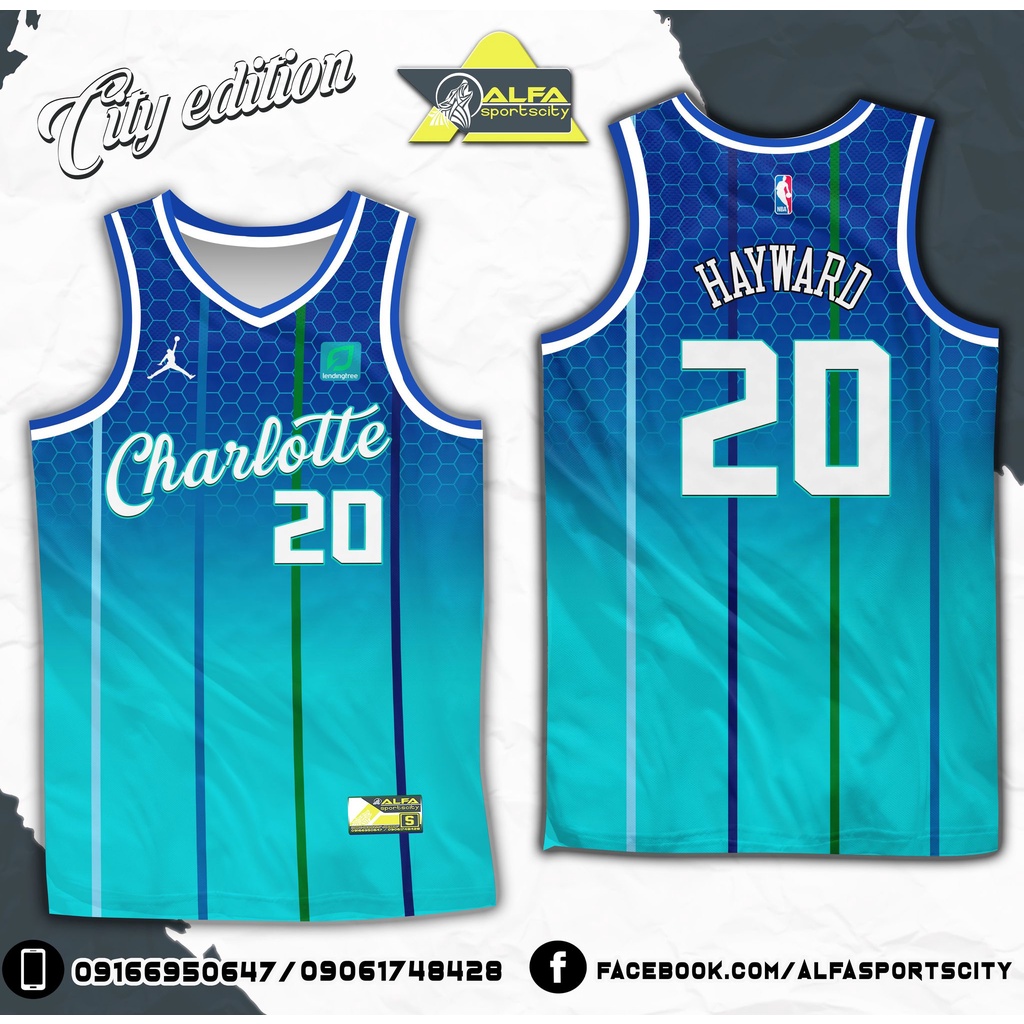 CHARLOTTE TEAL ICON HIGH QUALITY FULL SUBLIMATION BASKETBALL