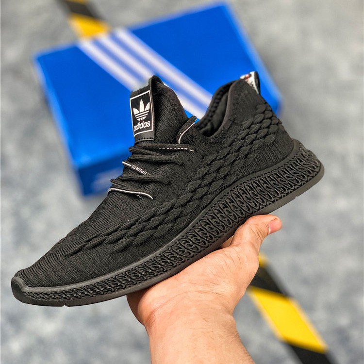 100 Original Adidas Fish Scales Cushioning Lightweight 4D Black