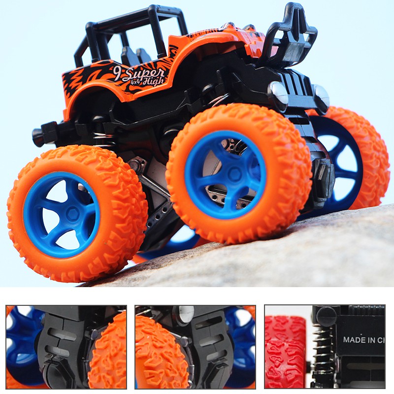 Inertia shockproof fourwheel drive SUV, child boy simulation vehicle