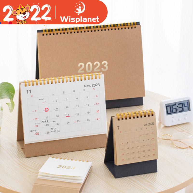 schedule c organizer 2023 New 2023 Year Creative Kraft Paper Desk Calendar INS Style Daily