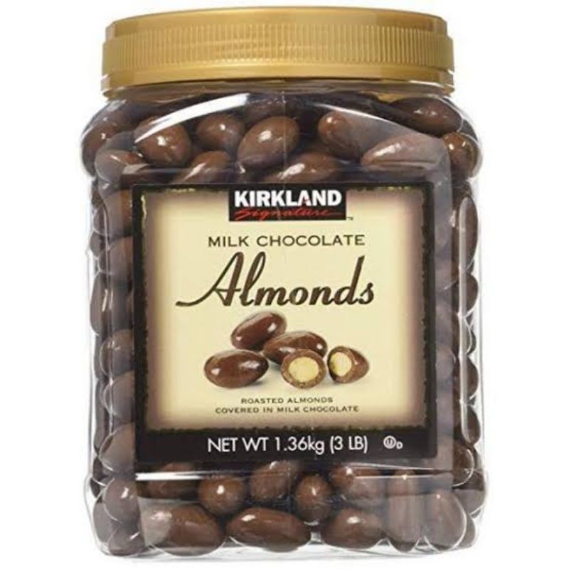 KIRKLAND MILK CHOCOLATE ALMONDS 1.36KG Shopee Philippines