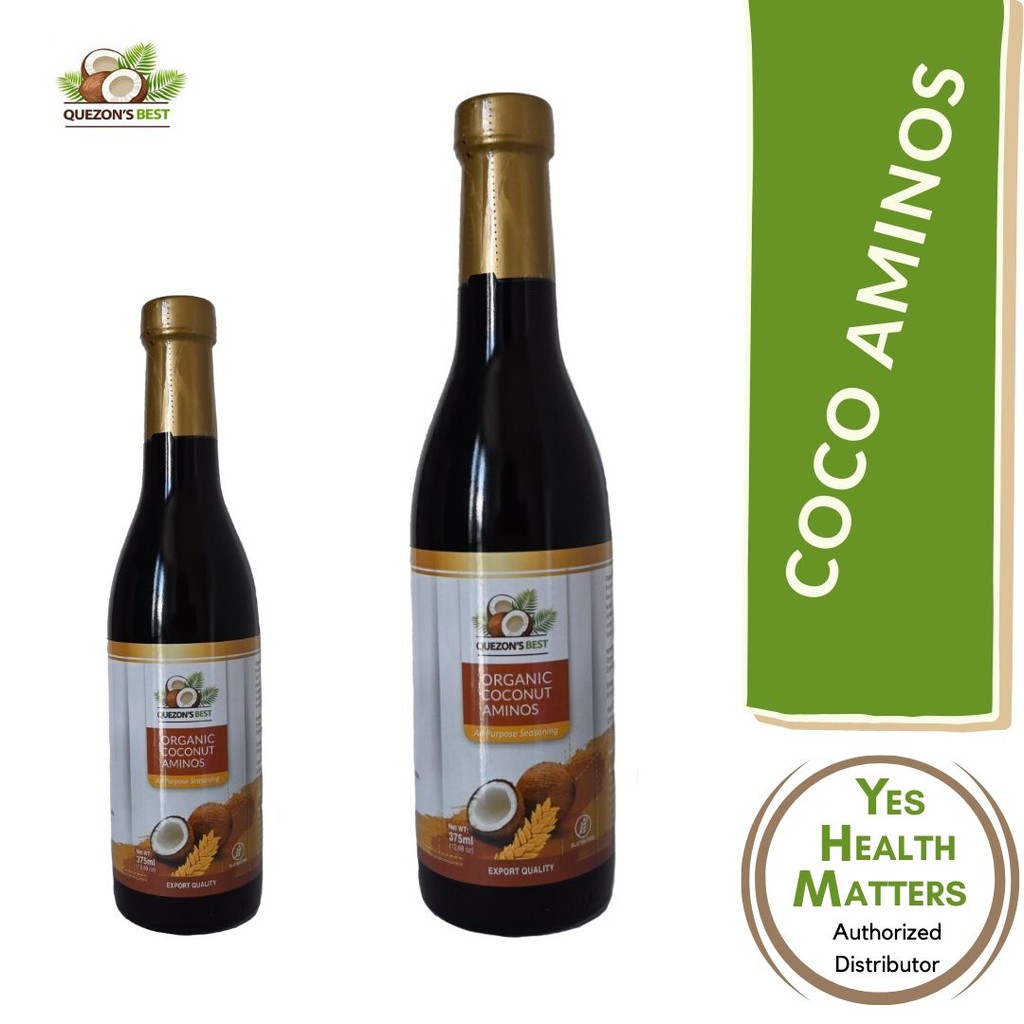 QUEZON'S BEST Organic Coco Aminos (Soy Sauce/Toyo Substitute) for Keto