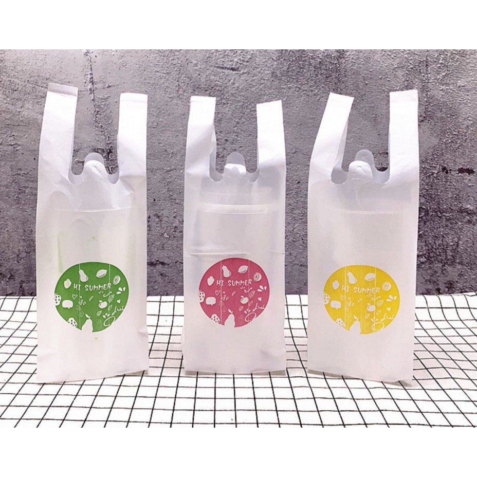 Take Out Plastic Bag milk tea coffee juice Shopee Philippines