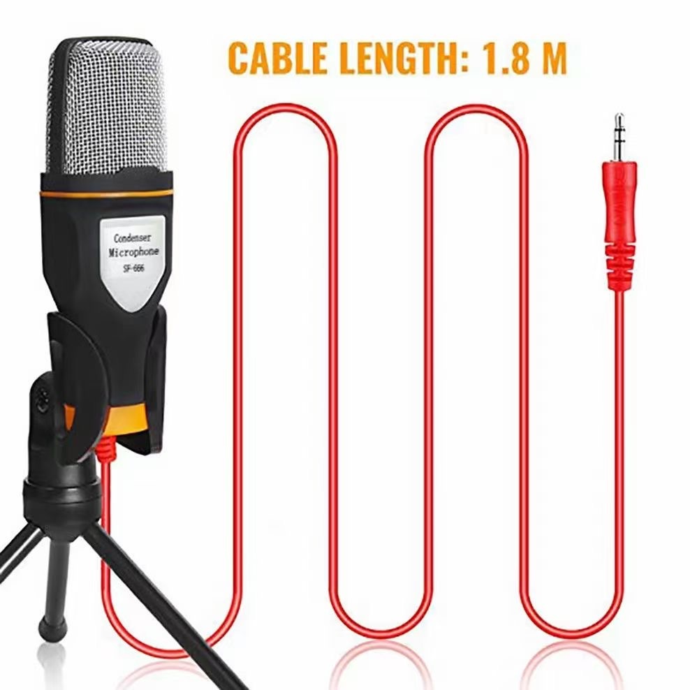 Microphone Recording High Quality 3.5mm Wired TiKToK Microphone With