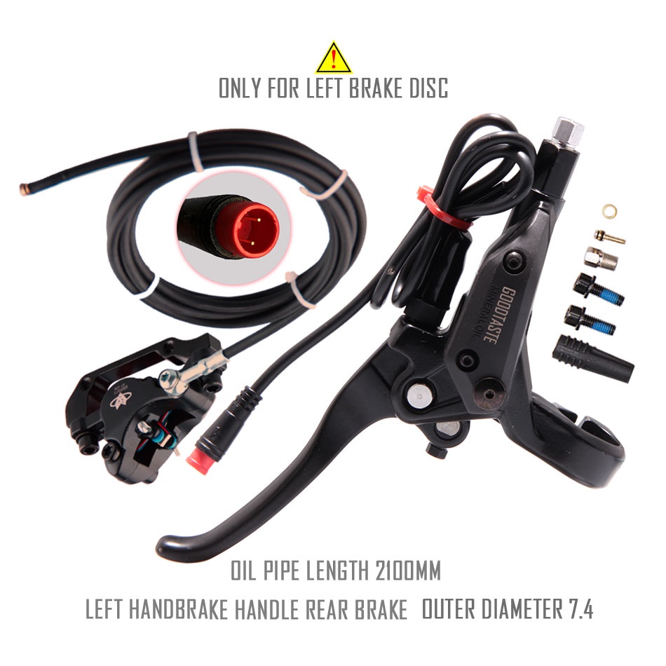 GT03N Left Handle lever rear brake(Left Disc)Hydraulic Brakes Mountain