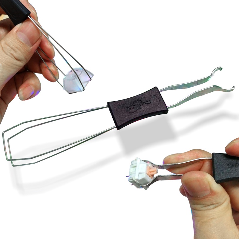 Heculas 2 in 1 Key switch puller keycaps puller Steel Wire Switches