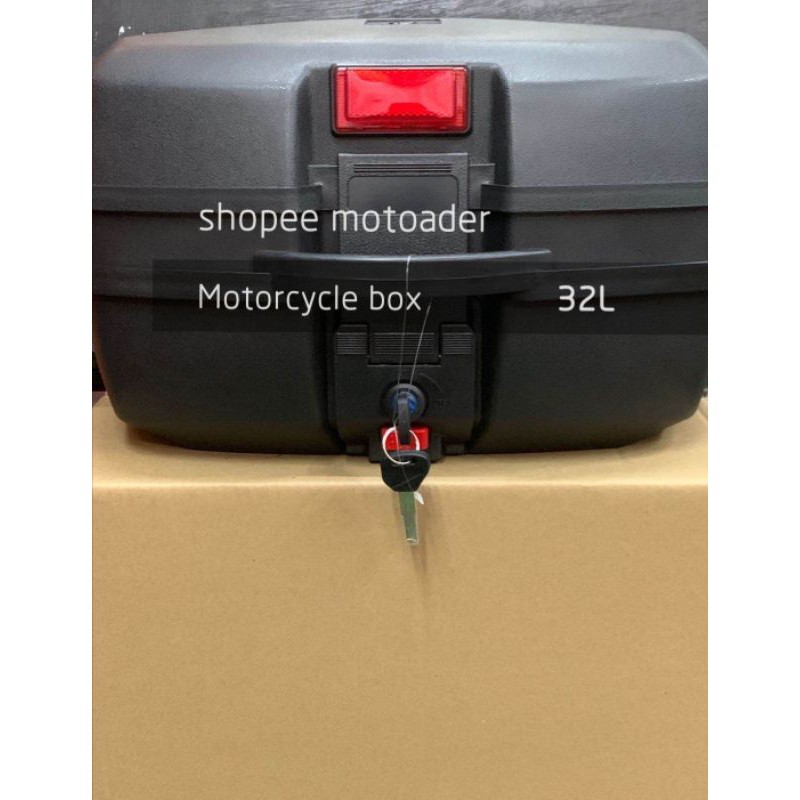 Motorcycle Top box 32Liter SEC Style Motobox Shopee Philippines