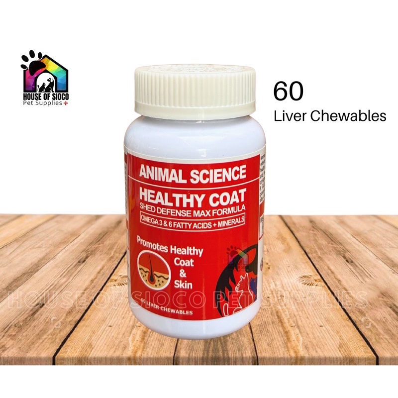 Animal Science Healthy Coat for Dogs 60tabs Shopee Philippines