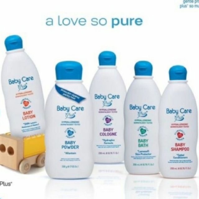 Baby Care Plus White Bath, Shampoo, Lotion , Powder Cologne Shopee