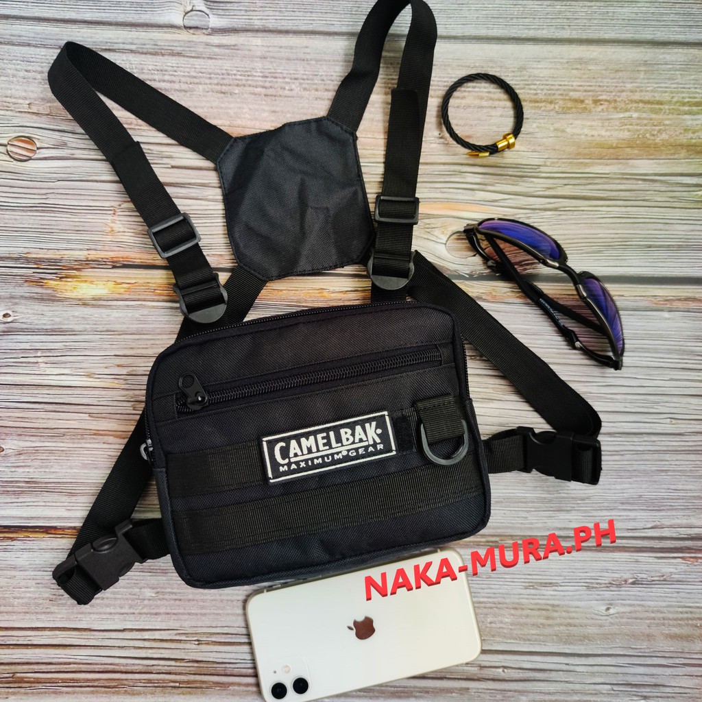 Mini Camelbak Chest Rig Tactical Front bag Shopee Philippines