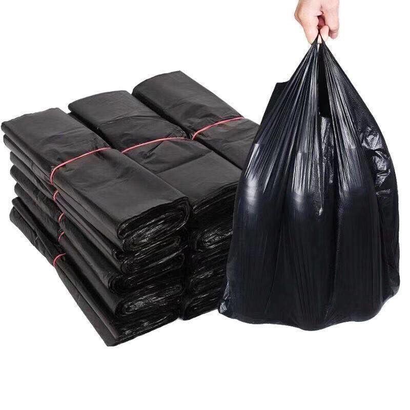 50pcs disposable garbage bag black thick Shopee Philippines