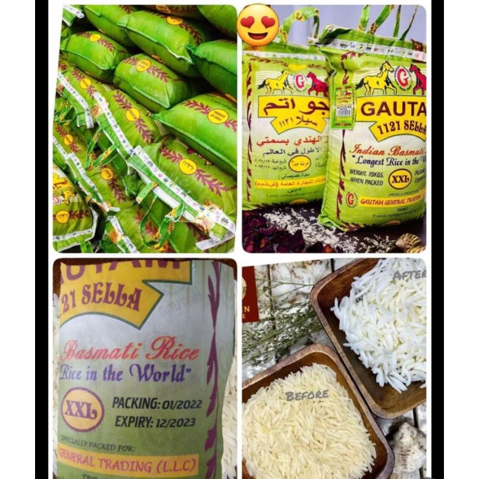 Gautam Sella Basmati Rice 10kgs (Team Biryani) Shopee Philippines