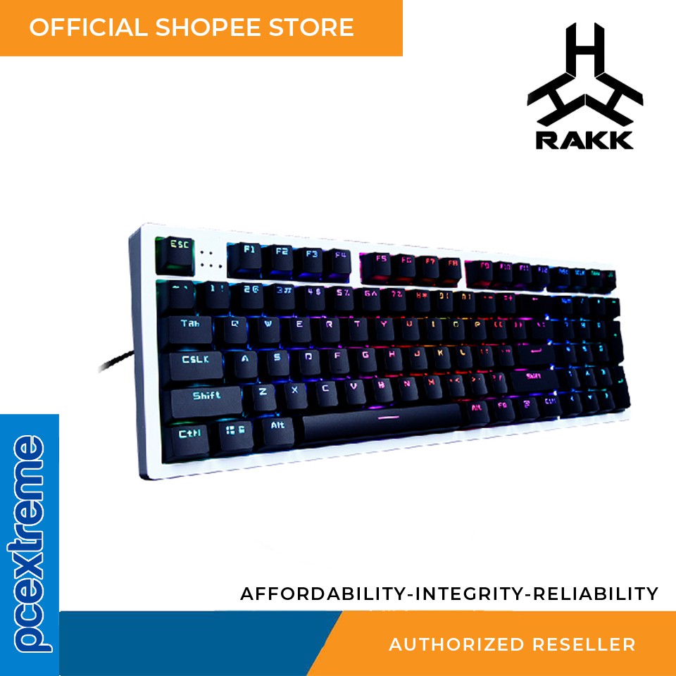 Rakk Ilis Gaming Mechanical Keyboard Outemu Red Switch