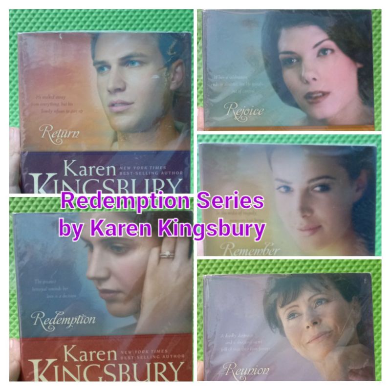 THE REDEMPTION SERIES by Karen Kingsbury with Gary Smalley (SOLD AS SET) Shopee Philippines