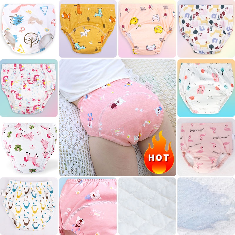 Washable Waterproof Training Pants for Kids Potty Training Cloth