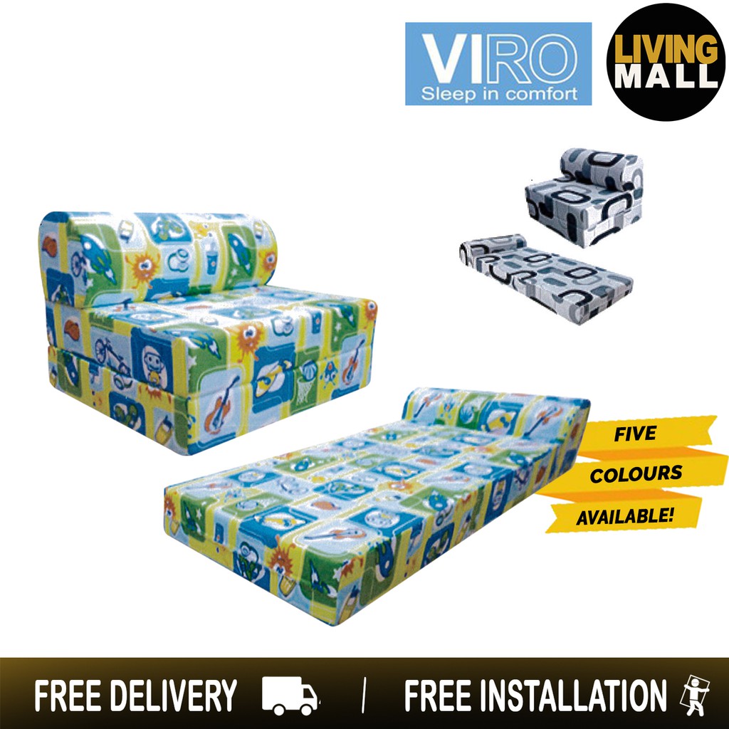 home lifeLiving Mall Viro 2 in 1 Convertible Sofa Beds in 5 Designs