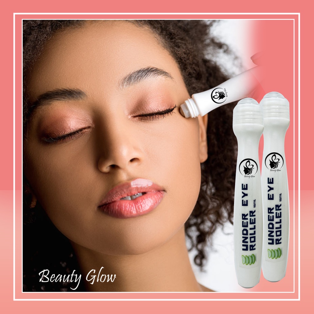Beauty Glow Under Eye Roller Eye Bag Remover, Organic Under Eye