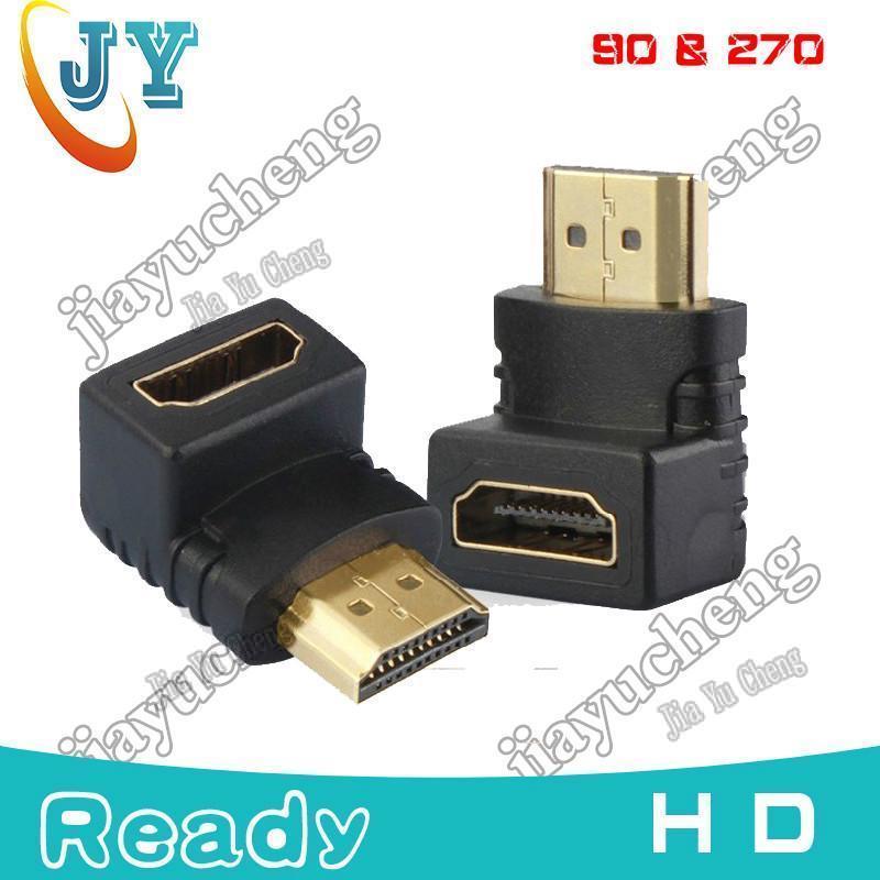 Gotoogo Hdmi 90 Degree 270 LShaped Connector Cable Male To Female