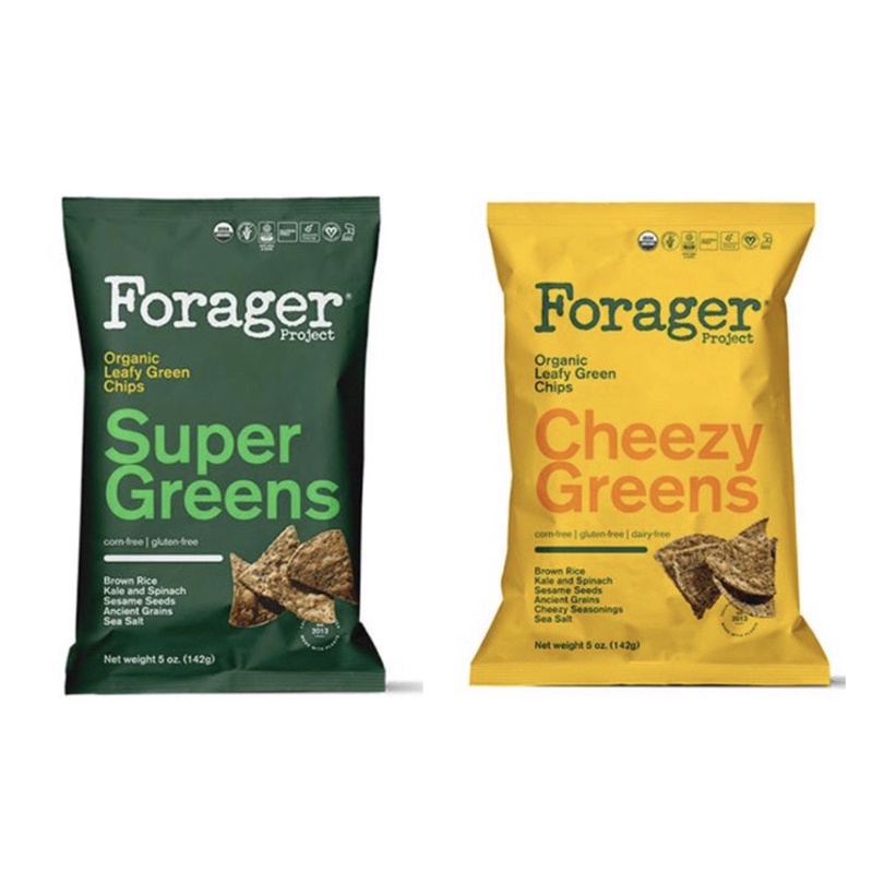 Forager Organic Leafy Green Chips Super Greens 142g Shopee Philippines