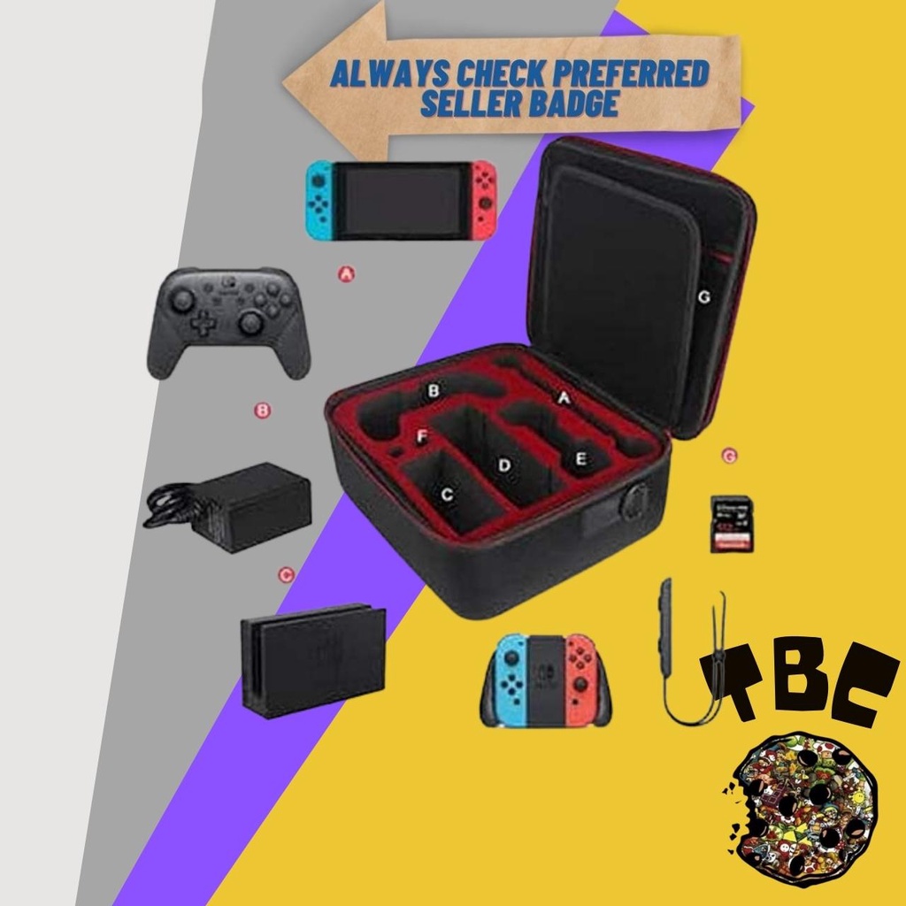 DOBE Storage EVA Bag for Nintendo Switch Shopee Philippines