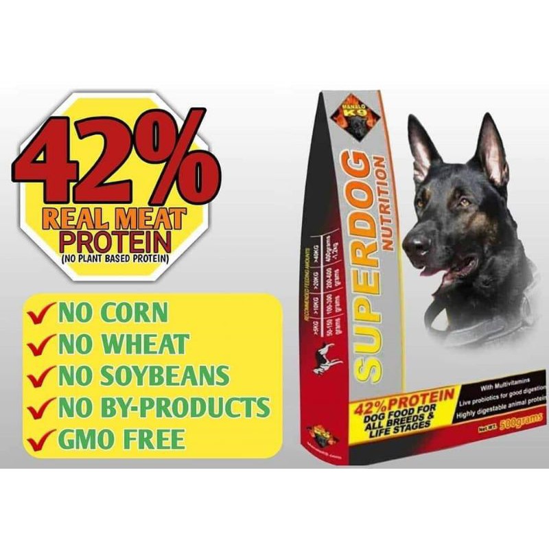 SUPER SALE!! Manalo K9 SUPERDOG NUTRITION 5 KG Shopee Philippines