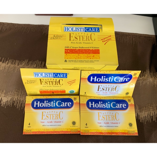 Ester C Holisticare Vitamin C 4 Tablets Shopee Philippines