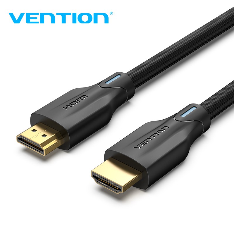 Vention HDMI 2.1 HD Cable Cotton Braided HDMI Cable for PS4 Splitter