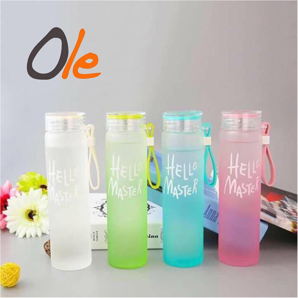 Hello Master Bottle Water Drinking Glass Water Bottles Shopee Philippines