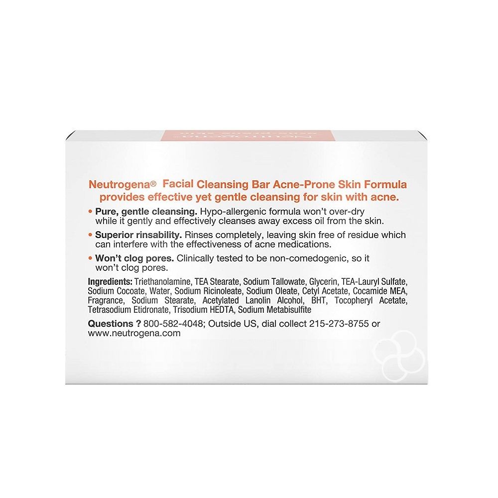 Neutrogena Facial Cleansing Bar 99g Shopee Philippines