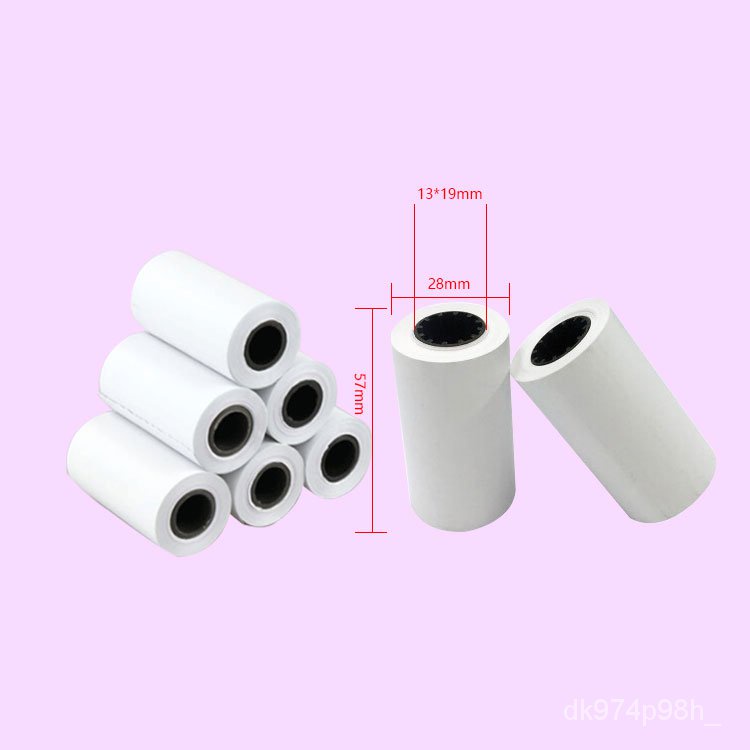 White 70g Thermal Cashier Paper Roll Cheapest Thermal Paper 57x30
