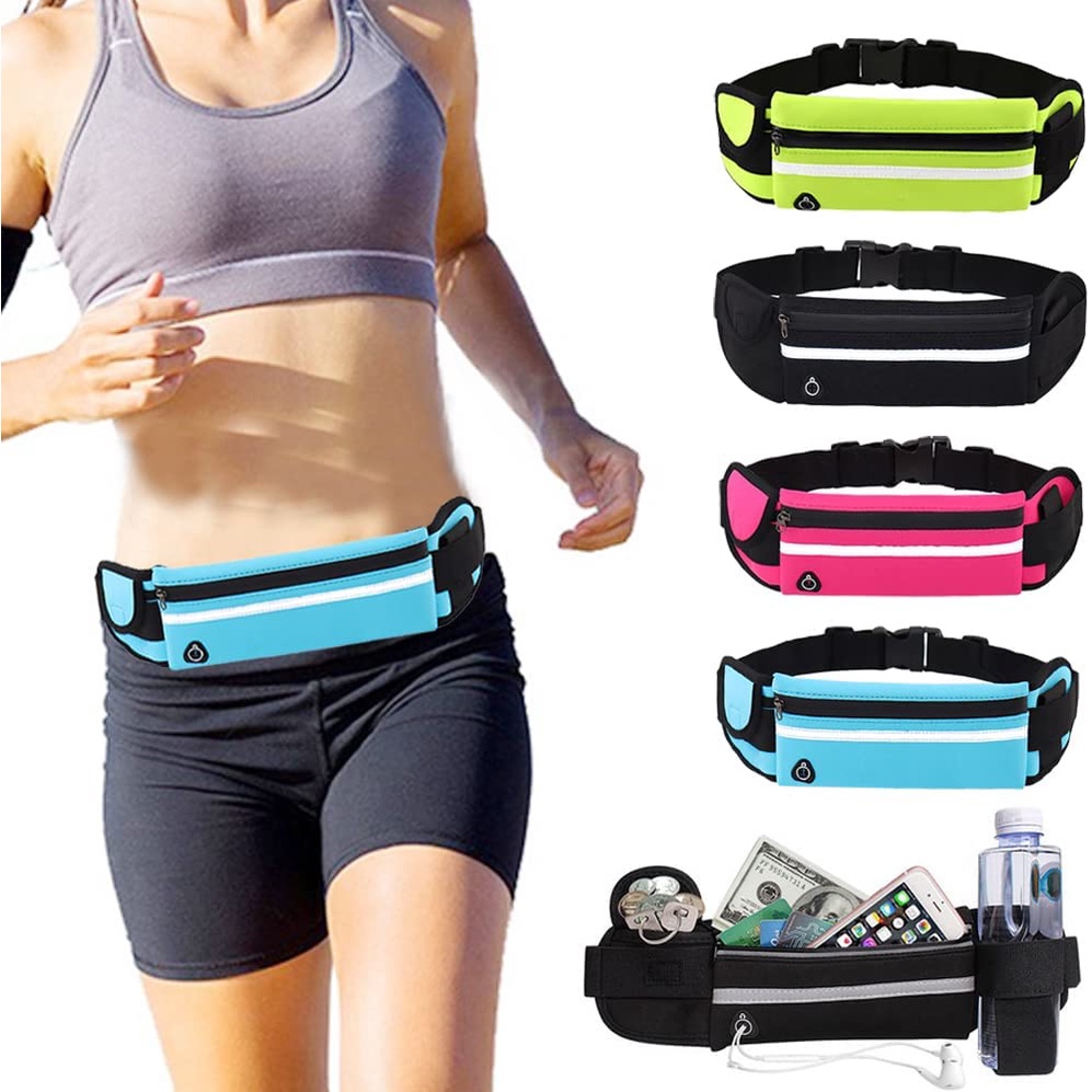 Running Belt for Women and Men, Money Belt and Running Fanny Pack