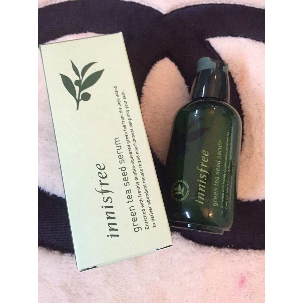 Innisfree Green Tea Seed Serum, the bestselling Green Tea Serum from
