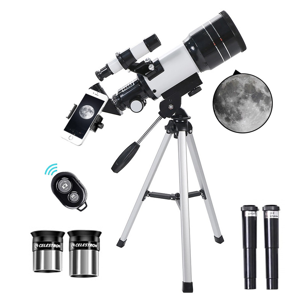 20mm Refractor Mount Telescope With Tripod Finder Scope For Astronomy