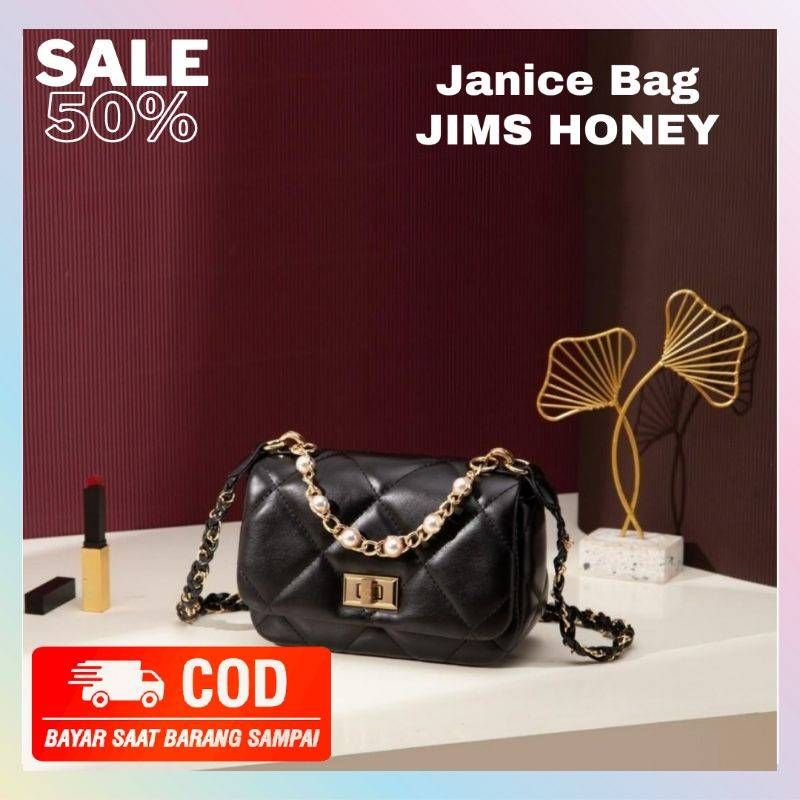 Jims Honey Women's Shoulder Sling Bag Janice Bag (Free Exclusive Box) Shopee Philippines