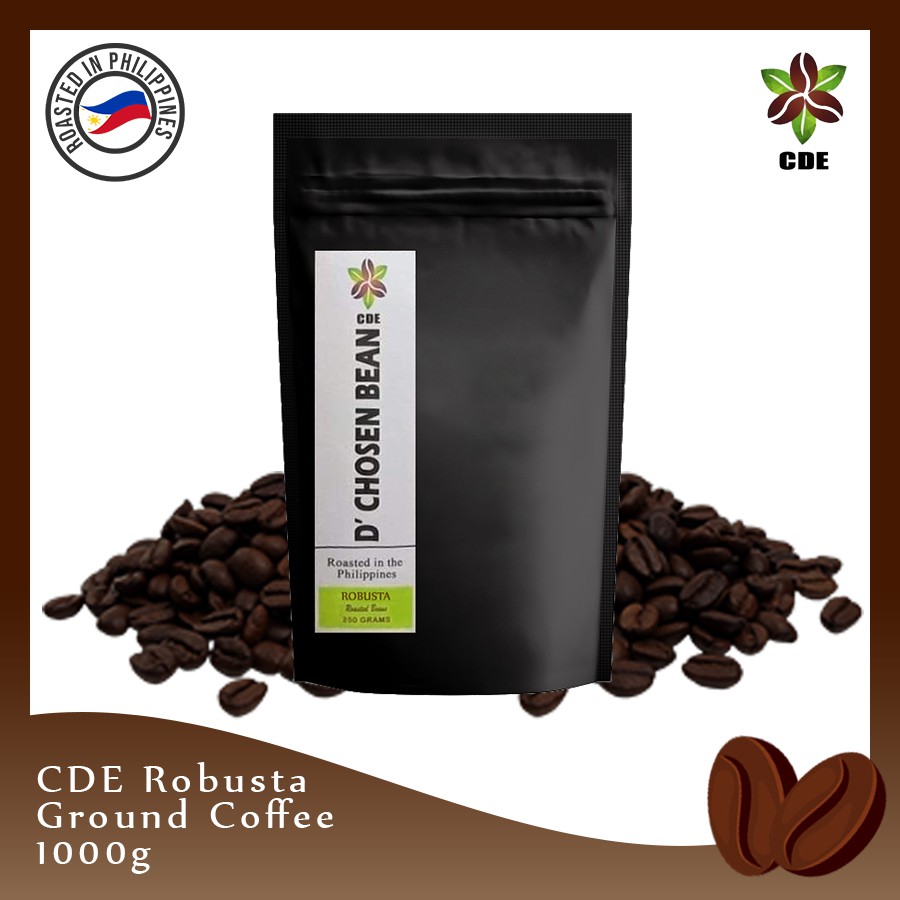 CDE Robusta Ground Coffee 1000g Shopee Philippines