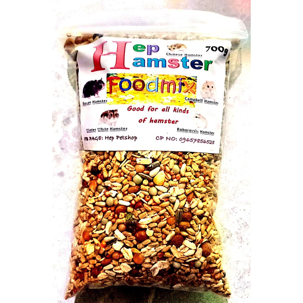 Hep hamster food mix with treats Shopee Philippines