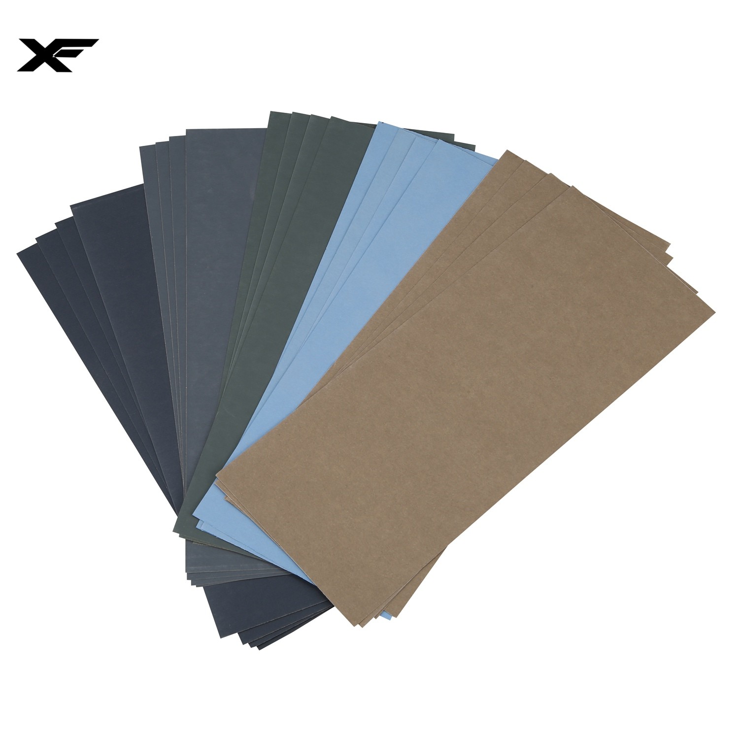 20Pcs Wet Dry Sandpaper, Grit 1000/2000/3000/5000/7000, 9 X 3.6 Inch