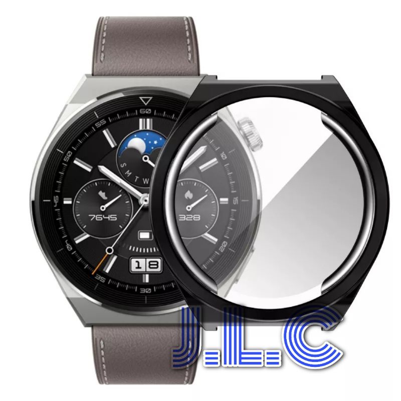 Casing Cover Full Screen Soft Tpu Silicone Rubber Huawei Watch GT 3 GT3