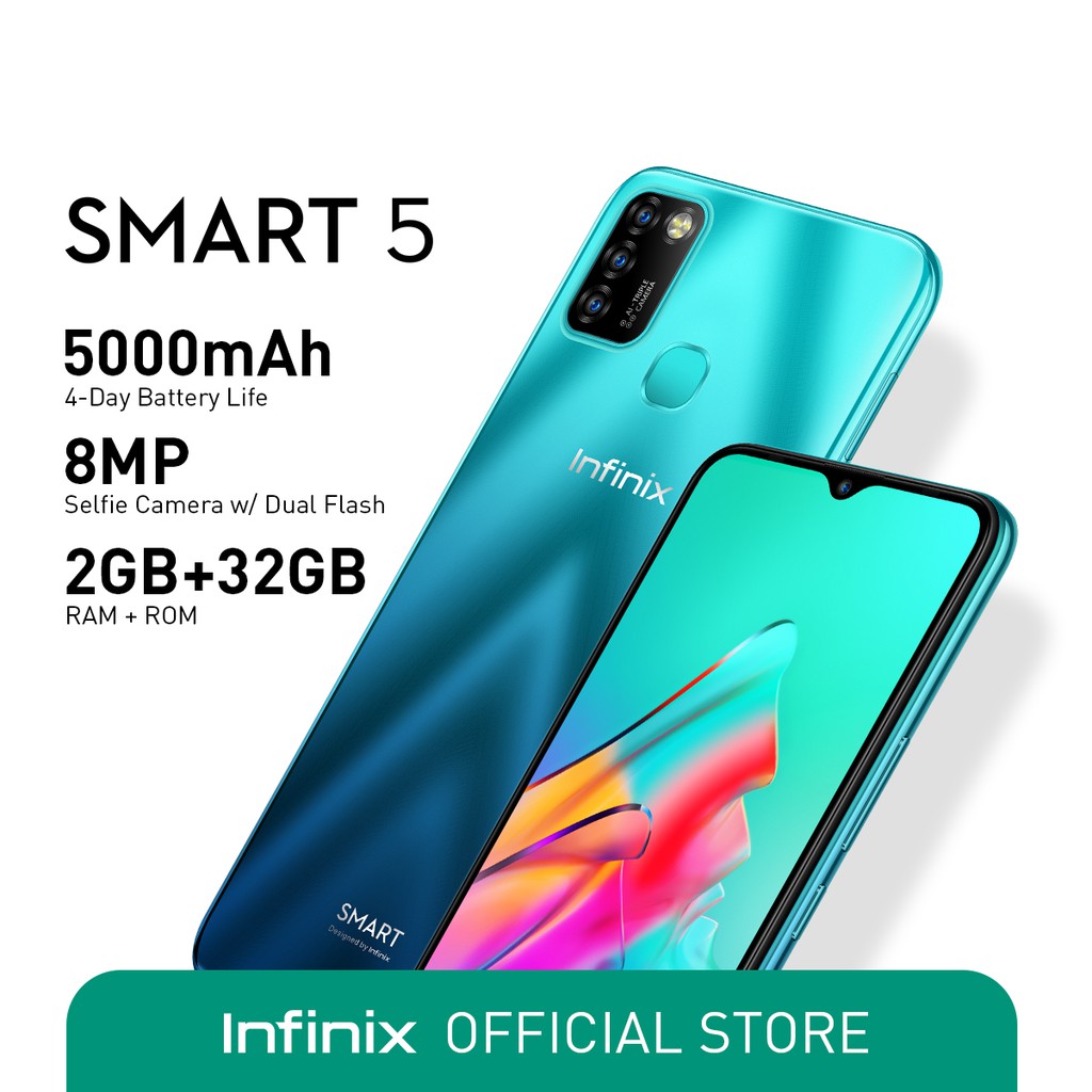 Infinix Smart 5 2GB + 32GB (1 year local warranty) Shopee Philippines
