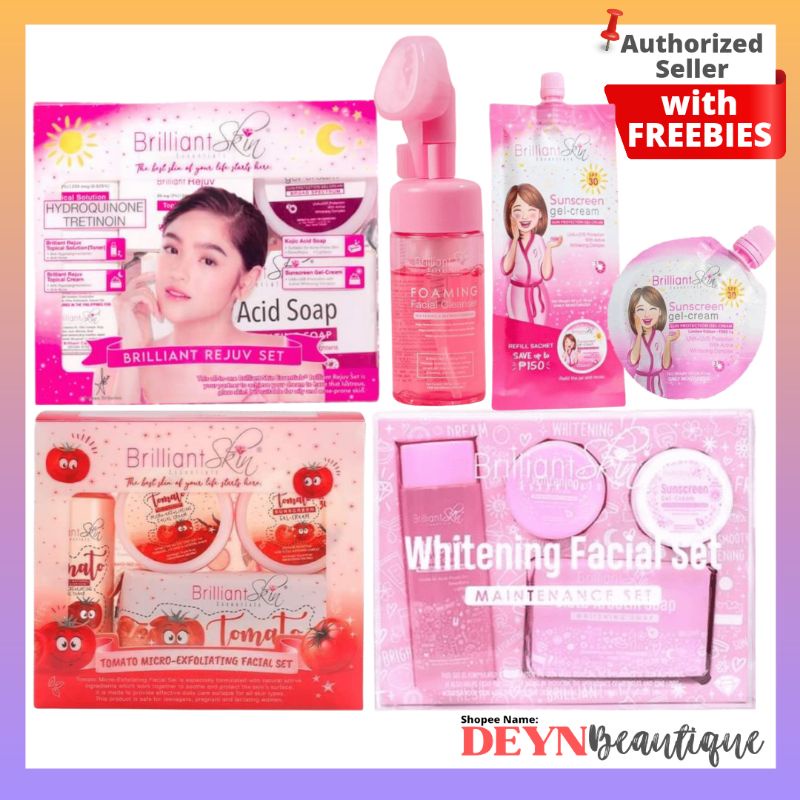 Brilliant Facial Set Brilliant Rejuv Set, Tomato Set , Whitening Set