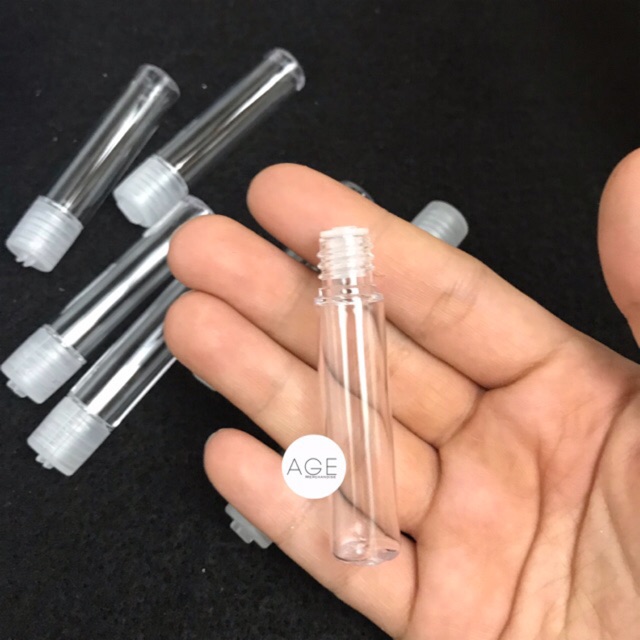 50pcs 3ml Plastic Tester container perfume tester bottle Shopee