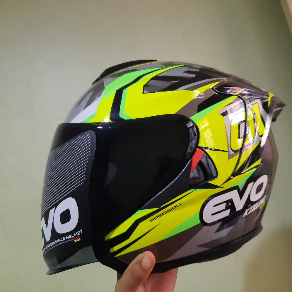 EVO RX5 Kizumi Half Face Dual Visor Helmet Shopee Philippines