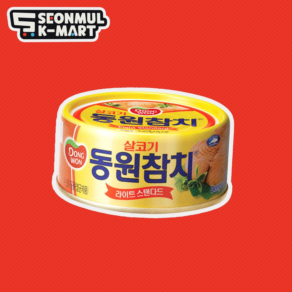 Dongwon Tuna Light 100g Korean Canned Goods Seonmul KMart Shopee Philippines