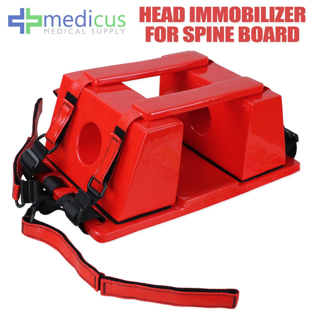 Medicus Medical Supplies Head Immobilizer For Spine Board Shopee