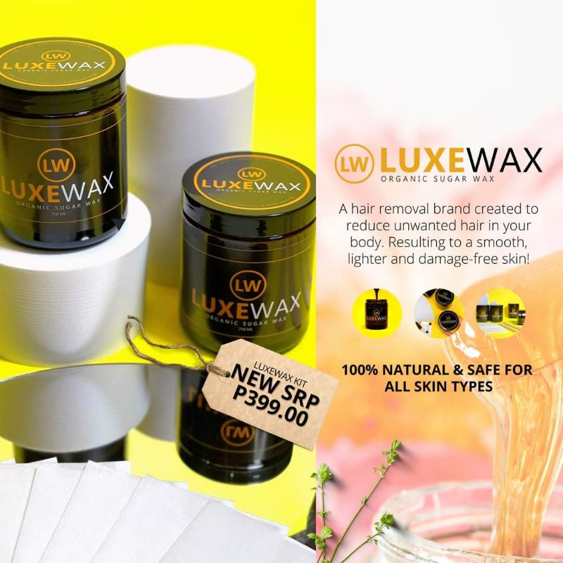 Luxewax Kit Sugar Wax) Shopee Philippines