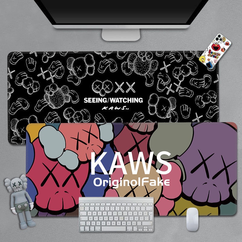 ONE PIECE 60cm x 30cm Extended Gaming Mouse Pad Sesame Street Graffiti